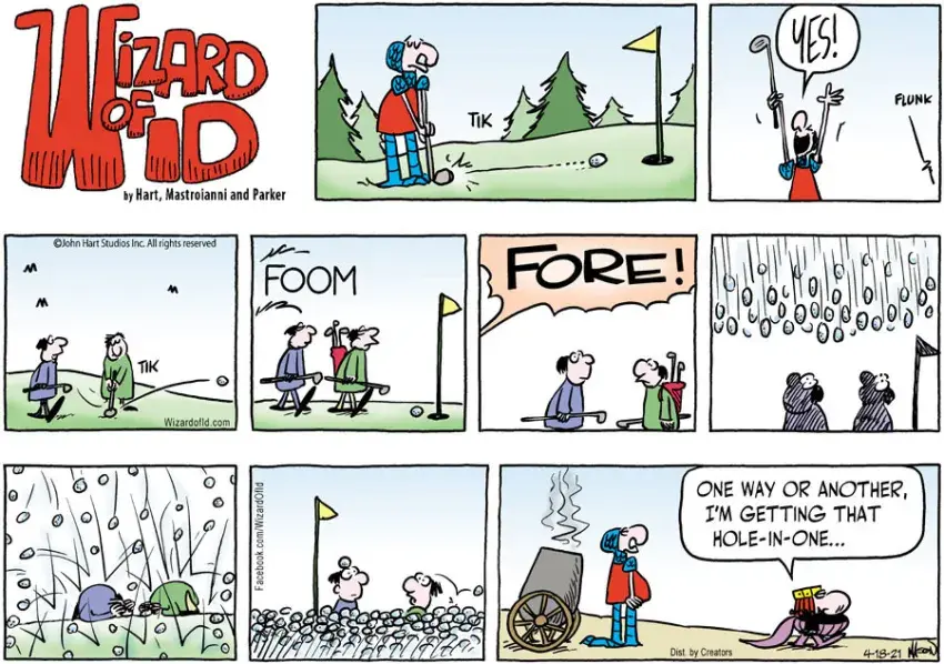 Wizard of Id for Apr 18, 2021