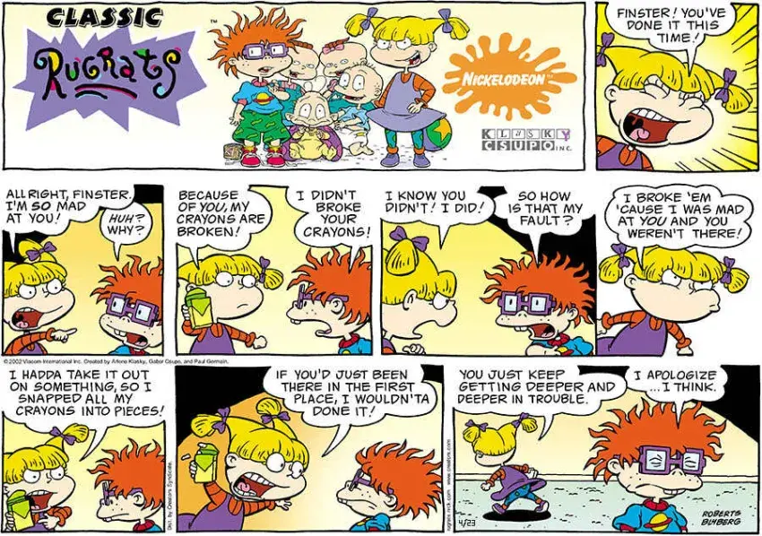 Rugrats for Apr 23, 2023