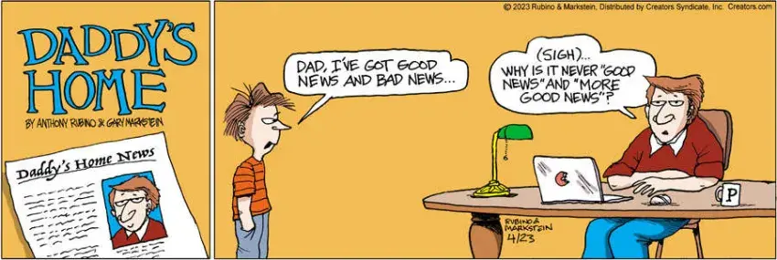 Daddy's Home for Apr 23, 2023