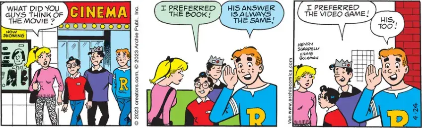 Archie for Apr 24, 2023