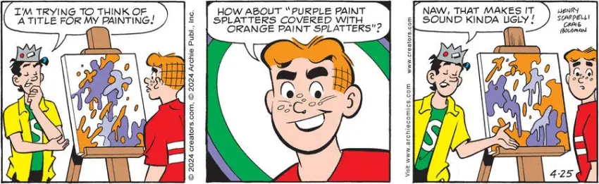 Archie for Apr 25, 2024