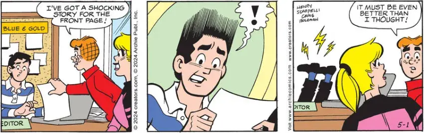 Archie for May 01, 2024