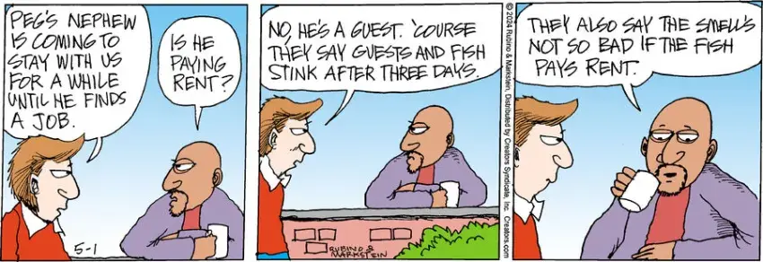 Daddy's Home for May 01, 2024