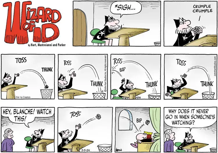 Wizard of Id for May 05, 2024