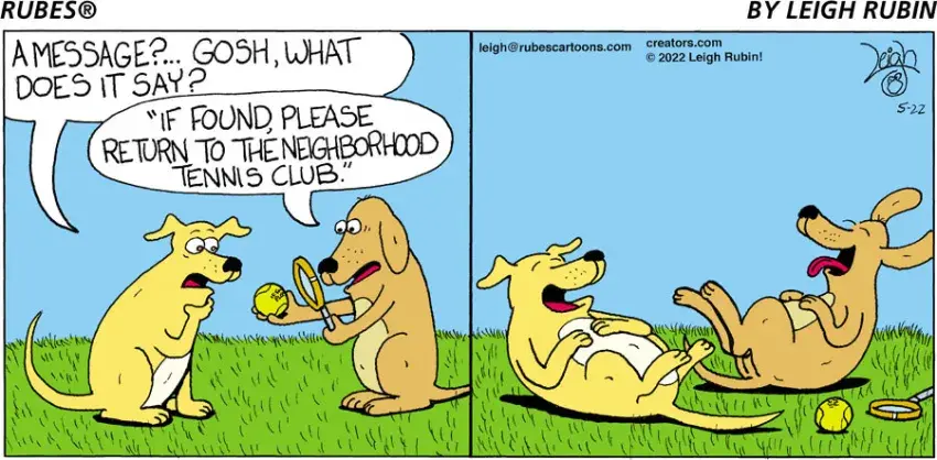 Rubes® for May 22, 2022