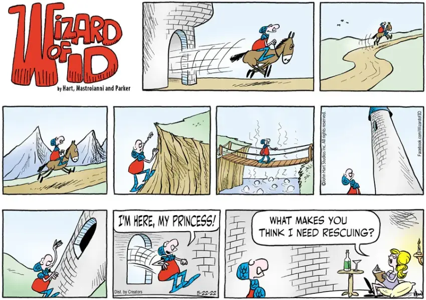 Wizard of Id for May 22, 2022