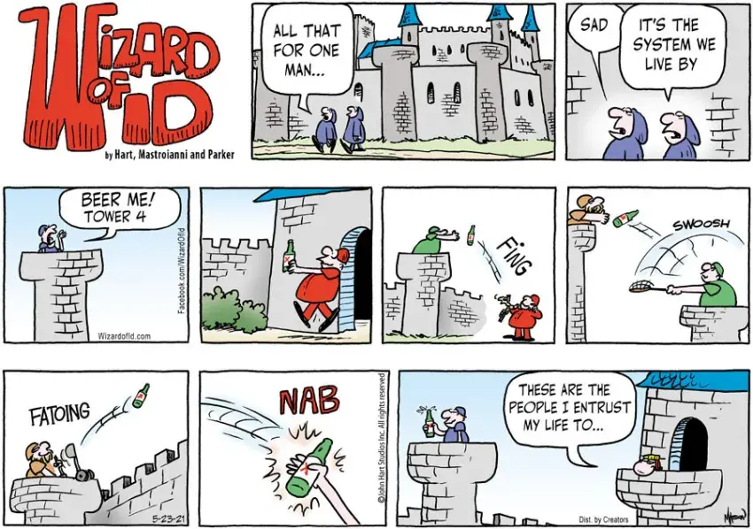 Wizard of Id for May 23, 2021