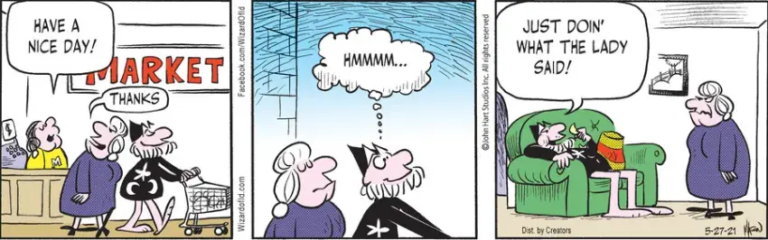 Wizard of Id for May 27, 2021