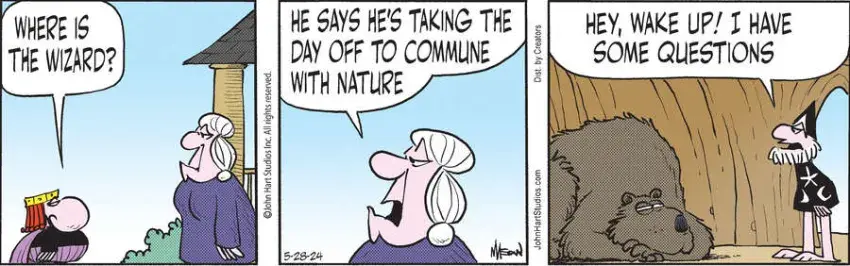 Wizard of Id for May 28, 2024