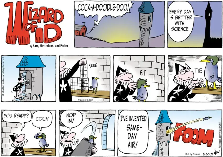 Wizard of Id for May 30, 2021