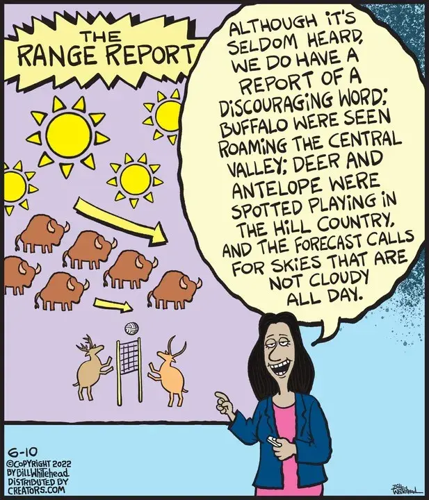 Free Range for Jun 10, 2022