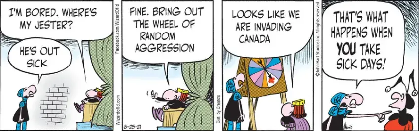 Wizard of Id for Jun 25, 2021