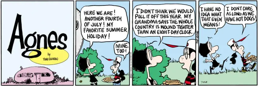 Agnes for Jul 04, 2021