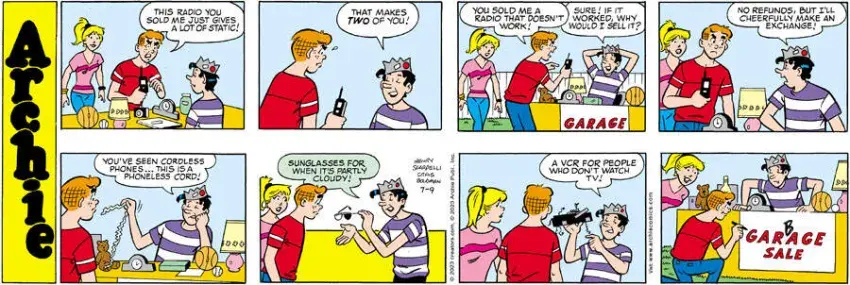 Archie for Jul 09, 2023