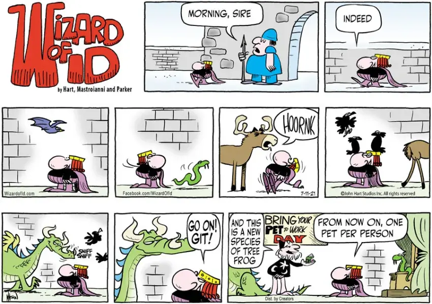 Wizard of Id for Jul 11, 2021