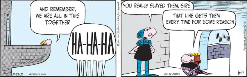 Wizard of Id for Jul 22, 2021