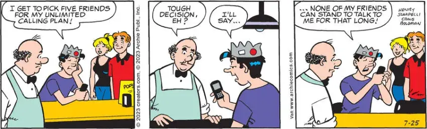 Archie for Jul 25, 2023