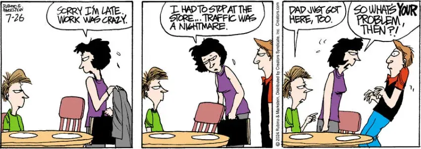 Daddy's Home for Jul 26, 2024