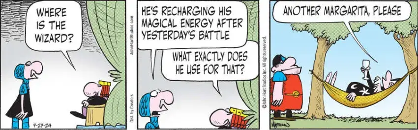 Wizard of Id for Jul 27, 2024