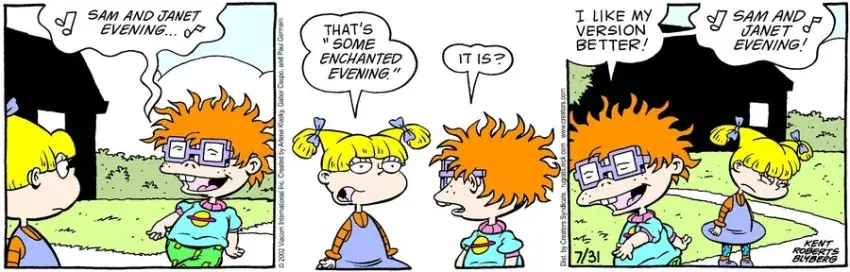 Rugrats for Jul 31, 2023