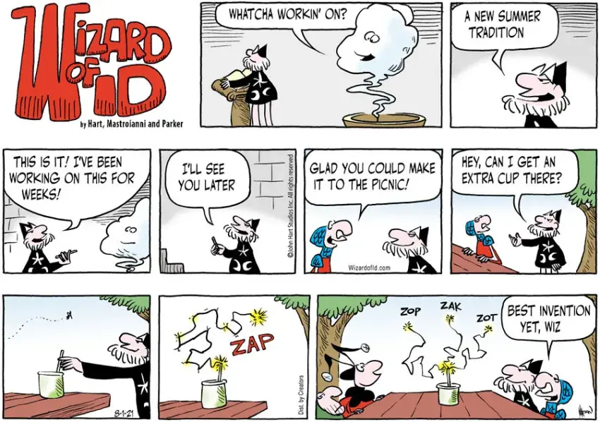 Wizard of Id for Aug 01, 2021