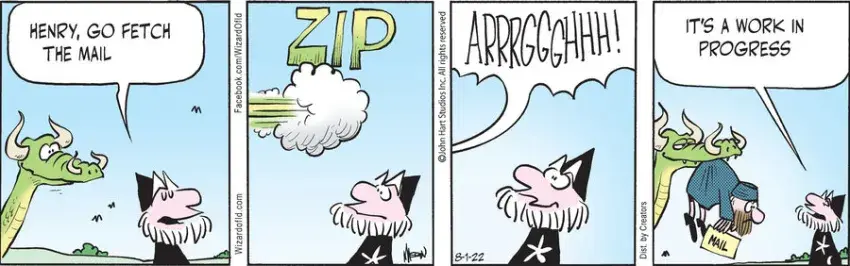 Wizard of Id for Aug 01, 2022