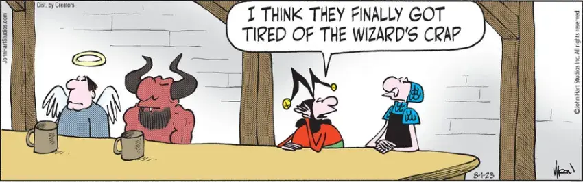 Wizard of Id for Aug 01, 2023