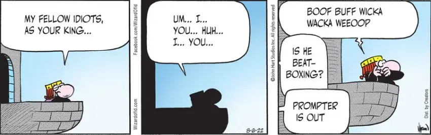 Wizard of Id for Aug 06, 2022