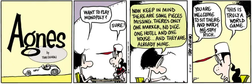 Agnes for Aug 15, 2021