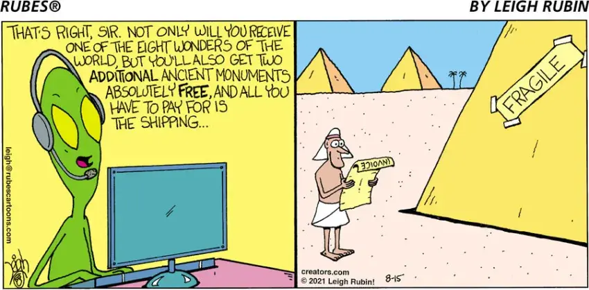 Rubes® for Aug 15, 2021