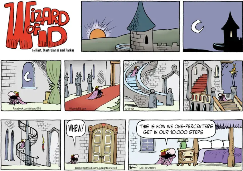 Wizard of Id for Aug 15, 2021