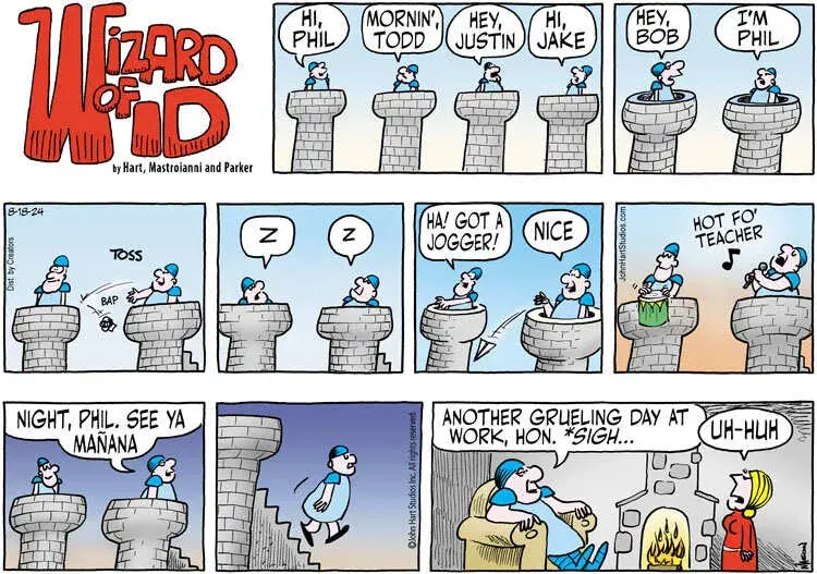 Wizard of Id for Aug 18, 2024