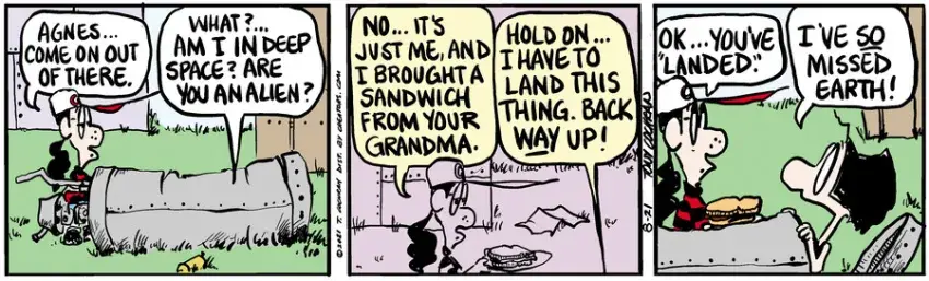 Agnes for Aug 21, 2021