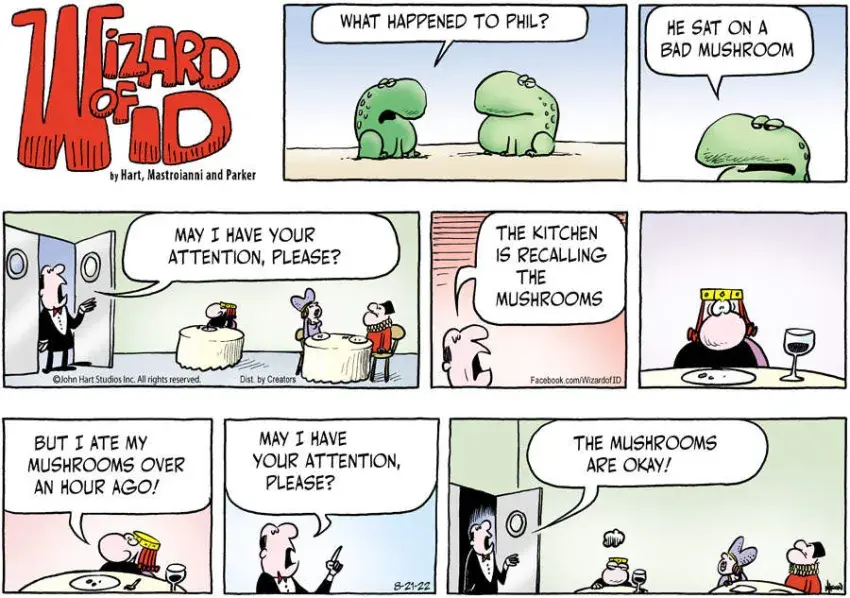 Wizard of Id for Aug 21, 2022