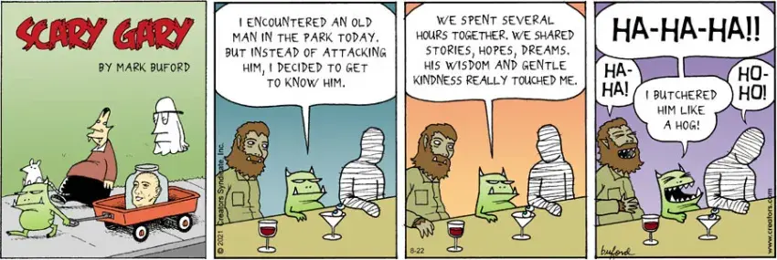 Scary Gary for Aug 22, 2021