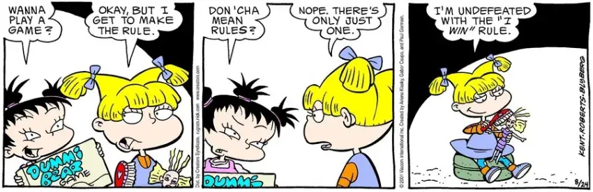 Rugrats for Aug 24, 2024