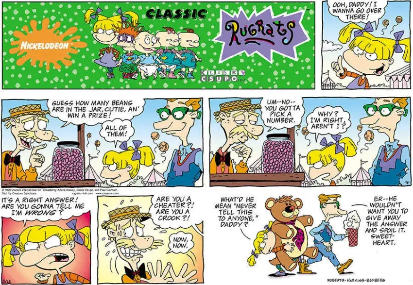 Rugrats for Aug 25, 2024