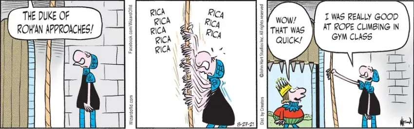 Wizard of Id for Aug 27, 2021