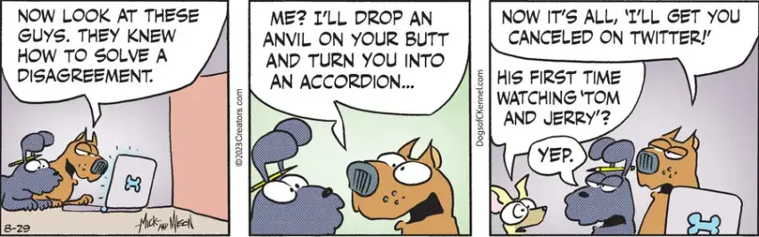 Dogs of C-Kennel for Aug 29, 2023