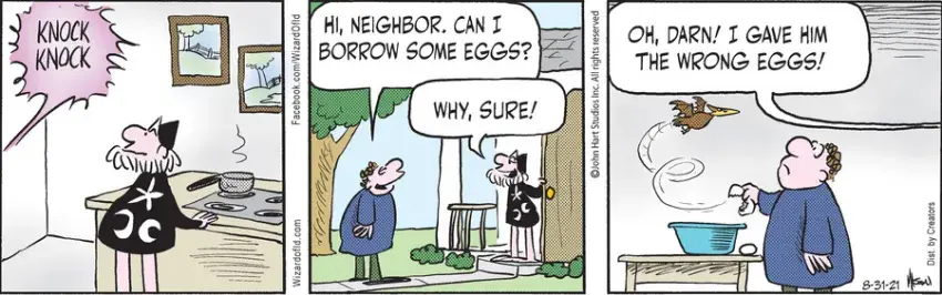 Wizard of Id for Aug 31, 2021