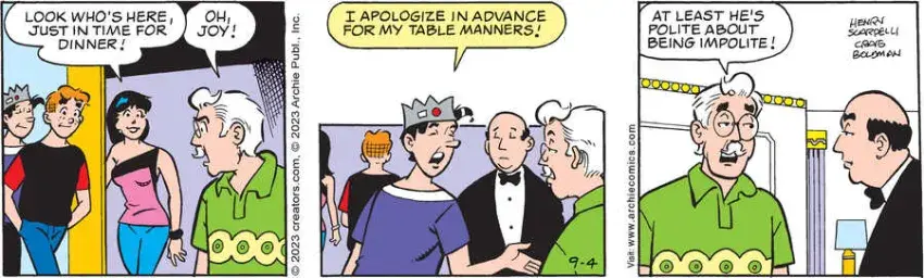 Archie for Sep 04, 2023