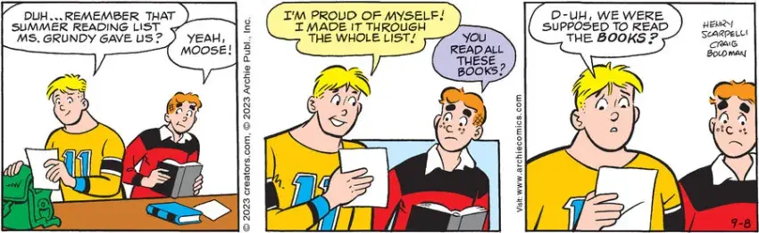 Archie for Sep 08, 2023