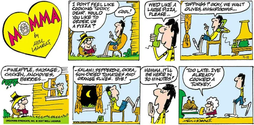 Momma for Sep 10, 2023