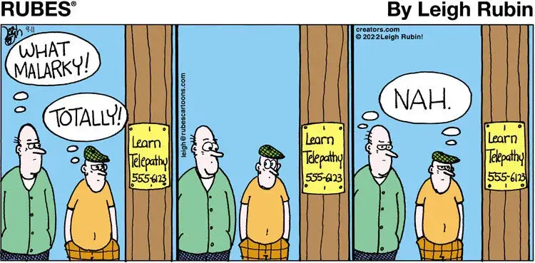 Rubes® for Sep 11, 2022