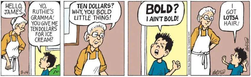 One Big Happy® for Sep 14, 2022