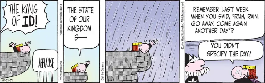 Wizard of Id for Sep 21, 2021