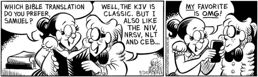 For Heaven's Sake for Sep 25, 2023