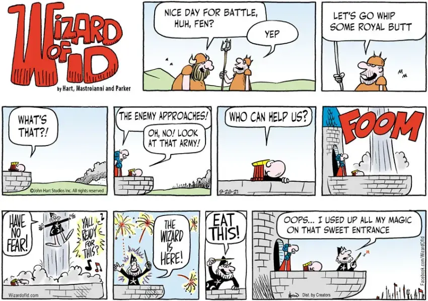 Wizard of Id for Sep 26, 2021