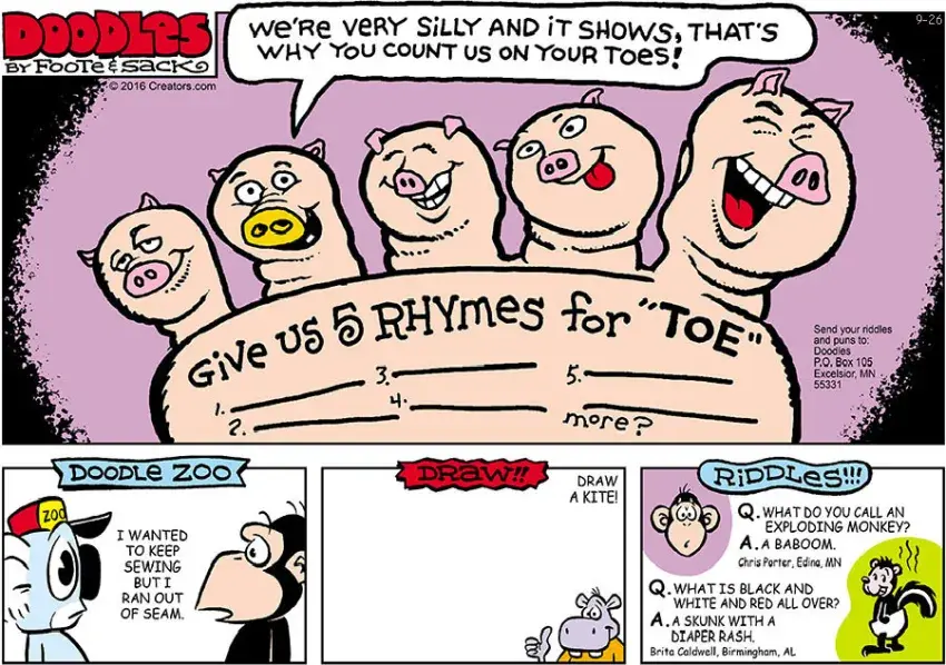 Doodles for Sep 26, 2021