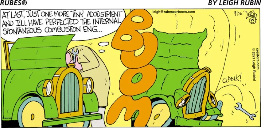 Rubes® for Sep 26, 2021